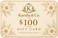 Karuha & Co. $100 Gift Card