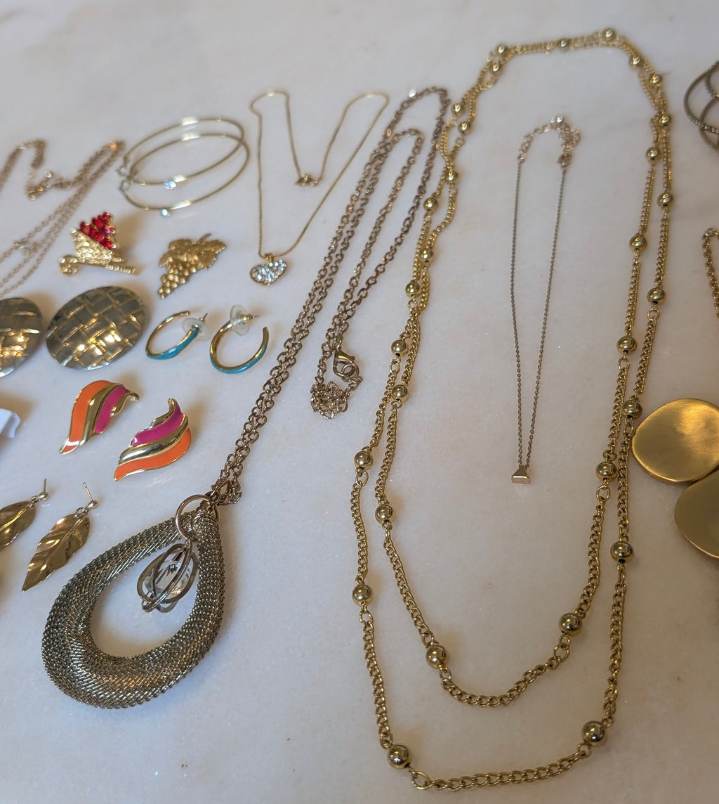 Vintage Gold-Tone  Jewerly Bundle