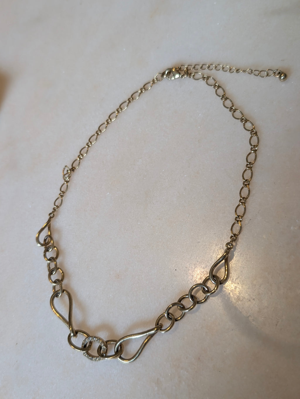 Vintage Designer Gold Tone Necklace: Avon
