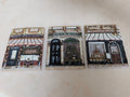 Kate McRostie Hand Painted Bistro Wall Plaques (3) European Café Restaurant
