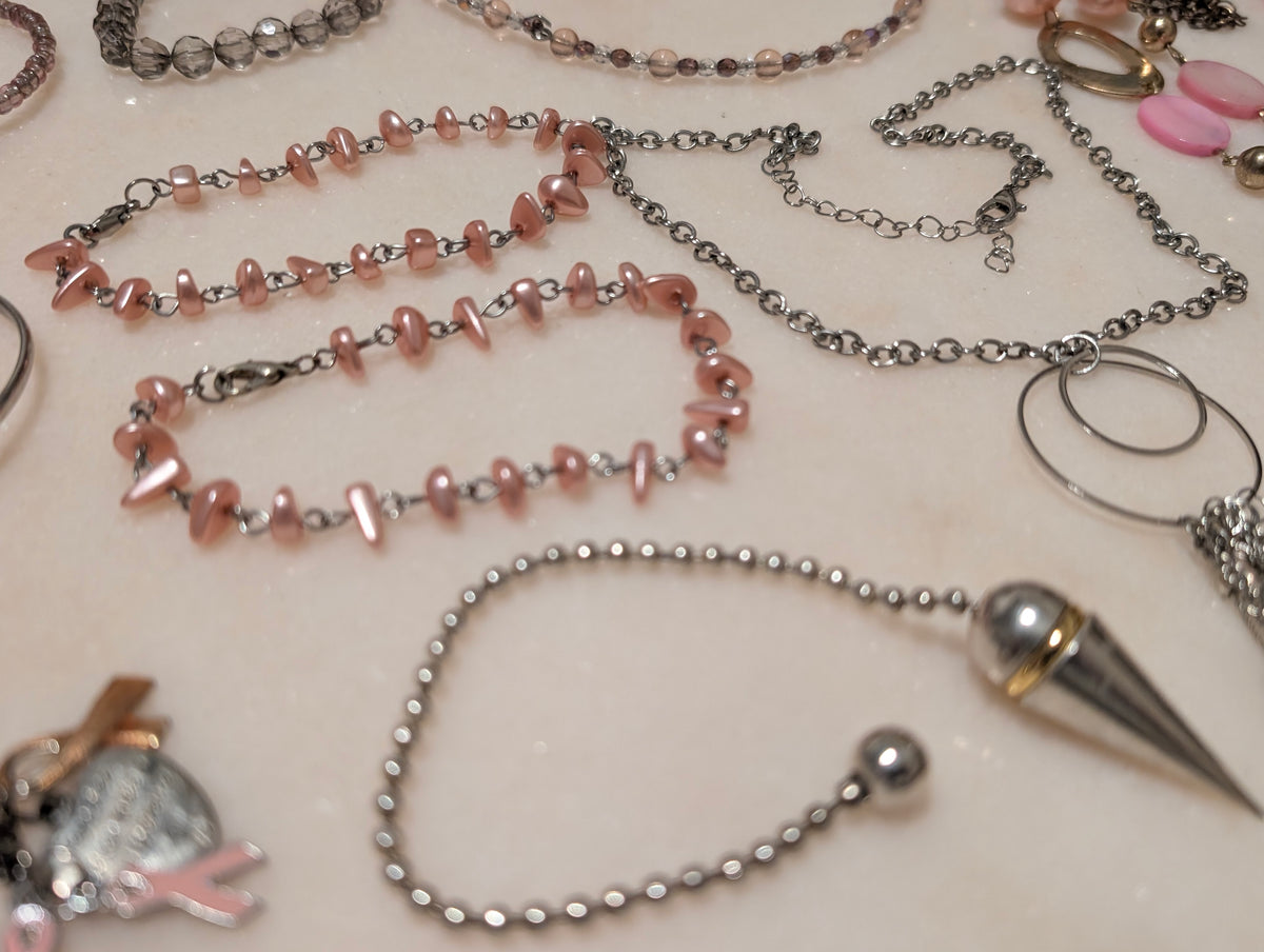 Vintage Jewerly Bundle: Conquette Pink Style