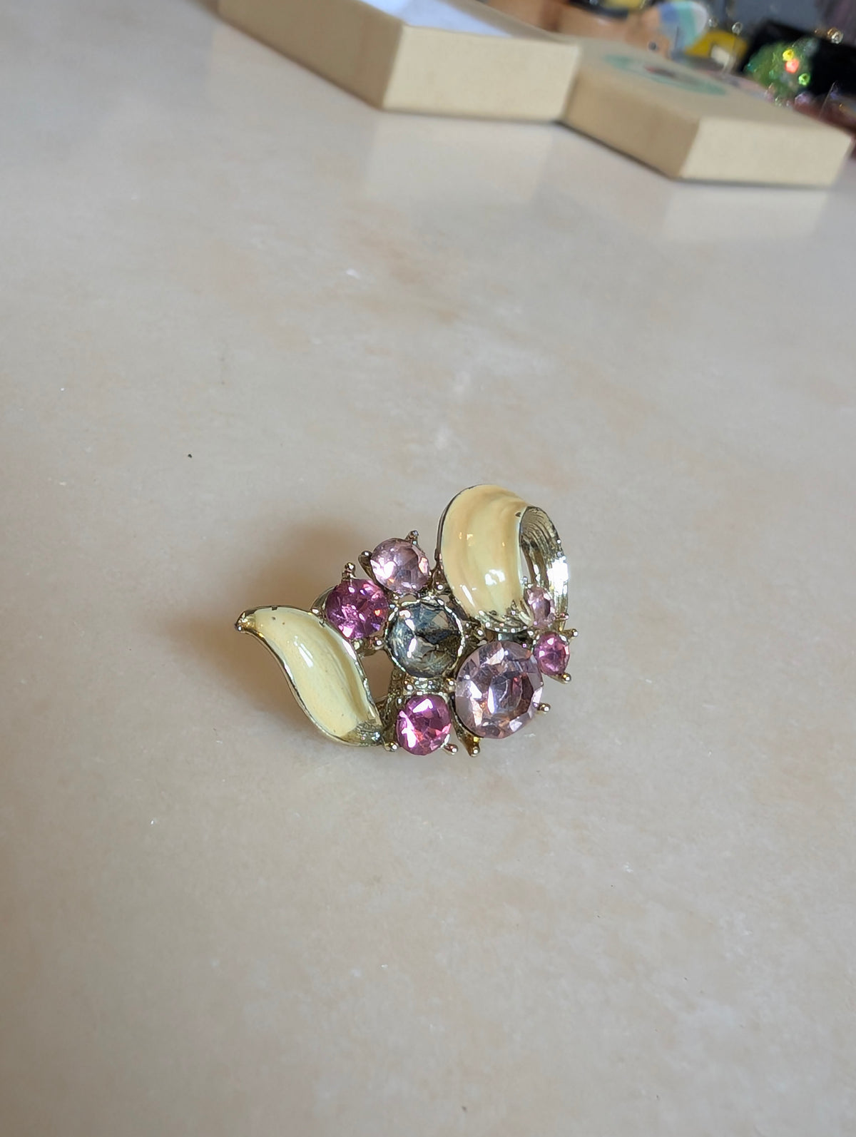 Vintage B.S.K Brooch