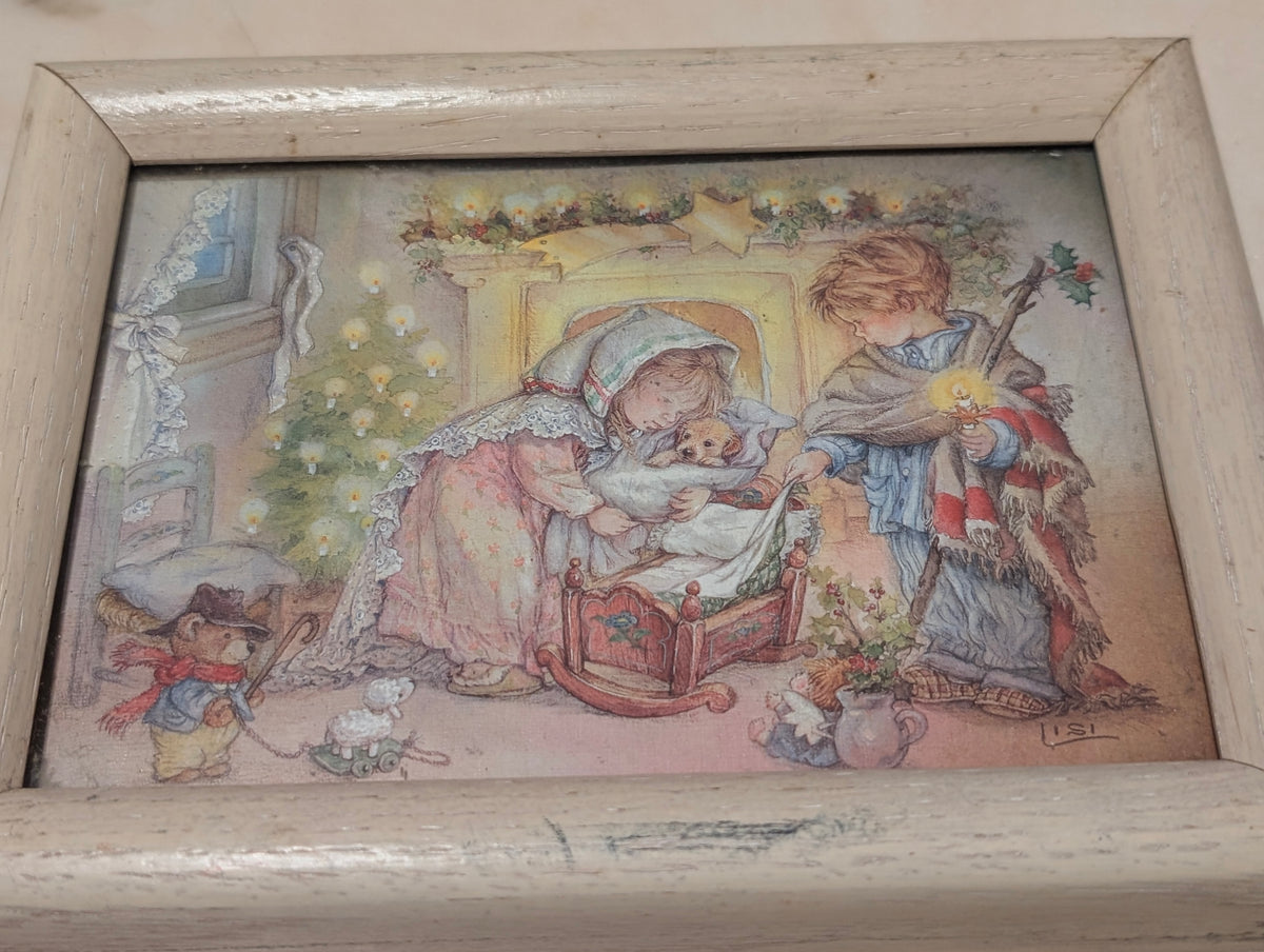 Vintage Lisi Martin Christmas Framed Prints Set of 3 Pictura Grafiska Sweden