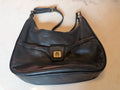 Vintage Etienne Aigner Black Genuine Leather Shoulder Bag Purse