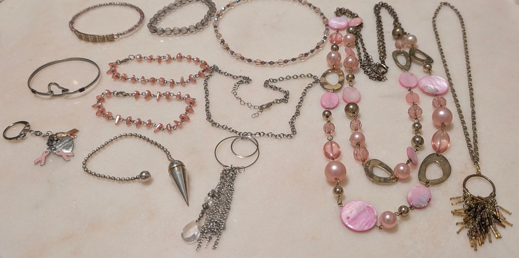 Vintage Jewerly Bundle: Conquette Pink Style