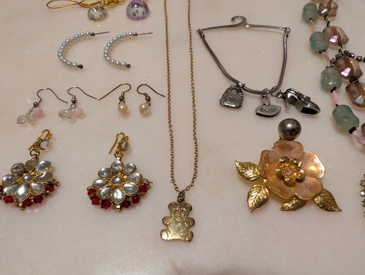 Vintage Jewerly Bundle: Cottagecore Style