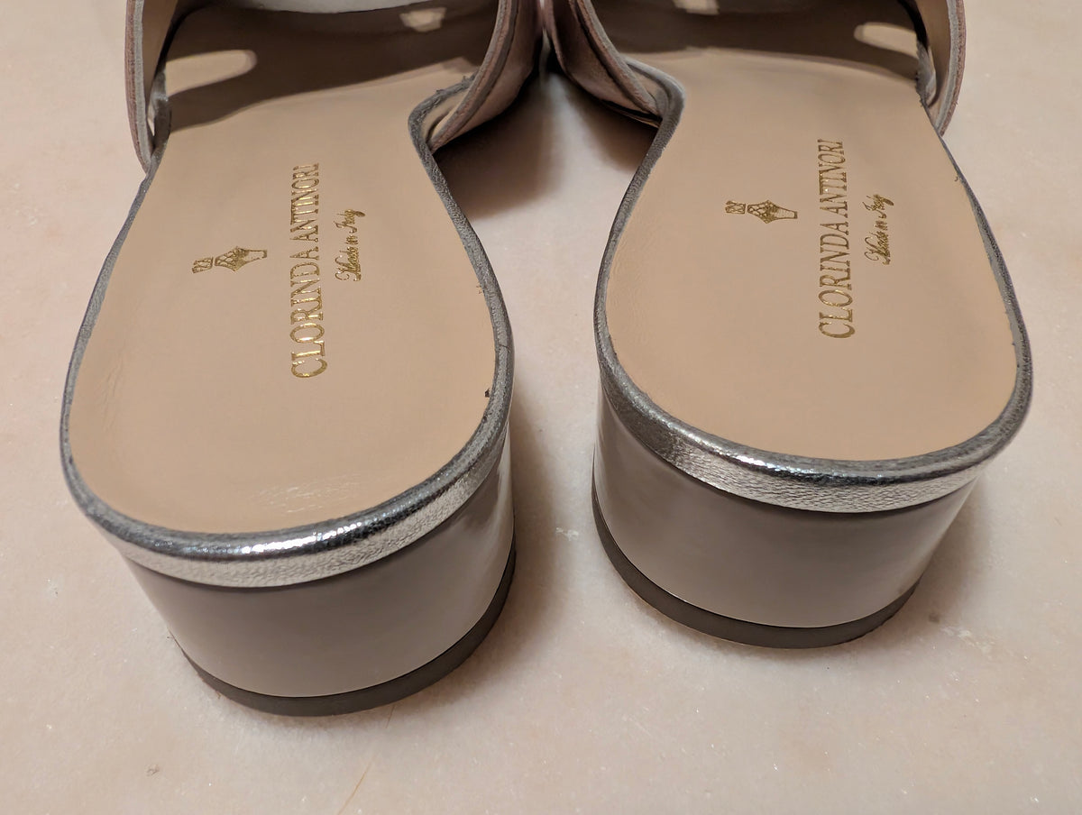 Clorinda Antinori Made in Italy Leather Slide Sandals – EU 36 / US 5.5