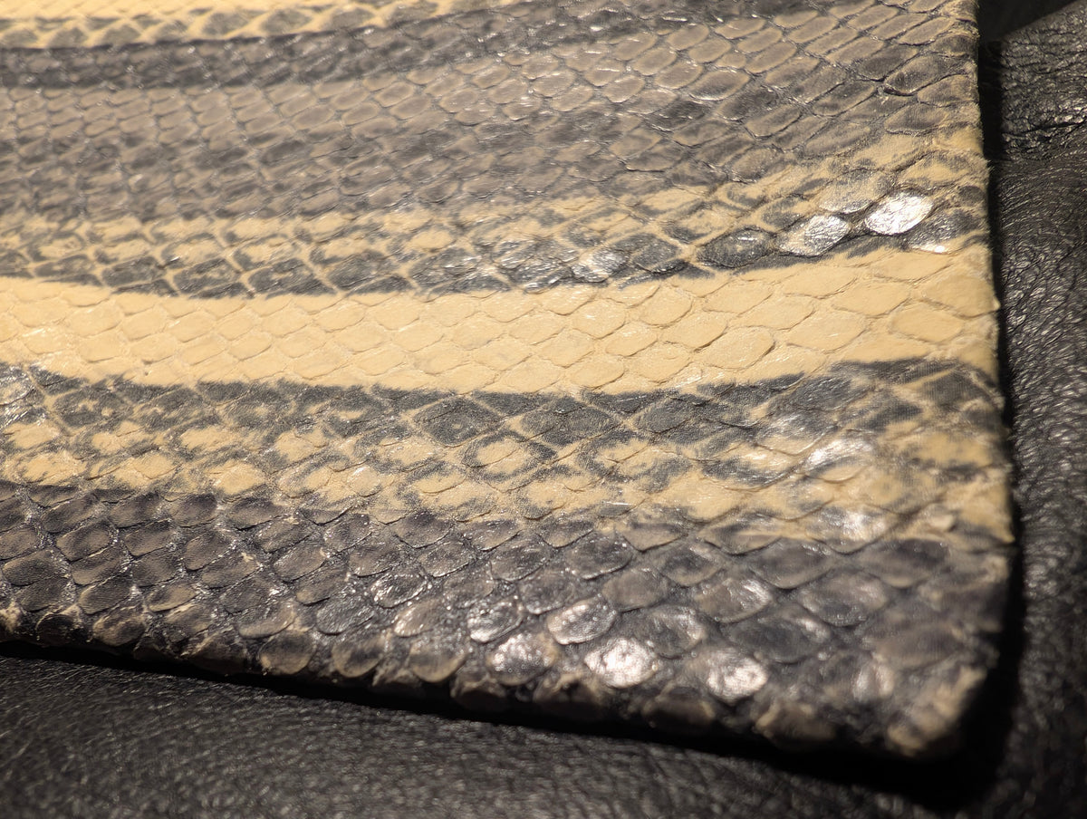 Danielle Lehavi Snakeskin & Leather Crossbody Bag