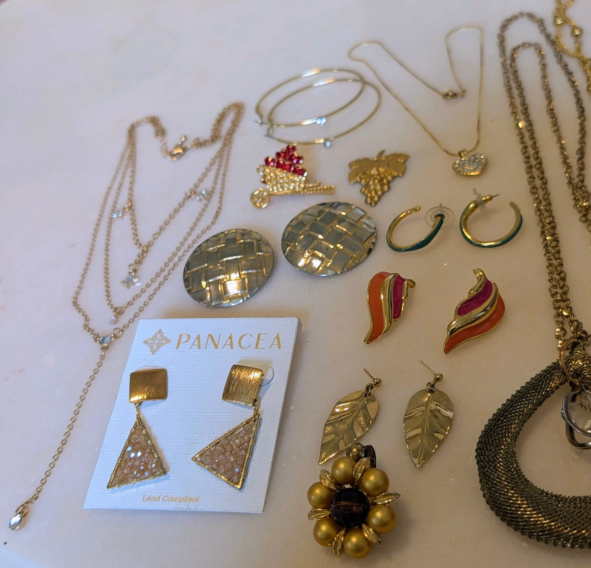 Vintage Gold-Tone  Jewerly Bundle