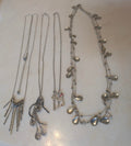 Vintage Silver Tone Necklace Bundle