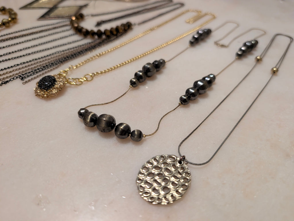 Gold and Silver Tone Jewerly Bundle