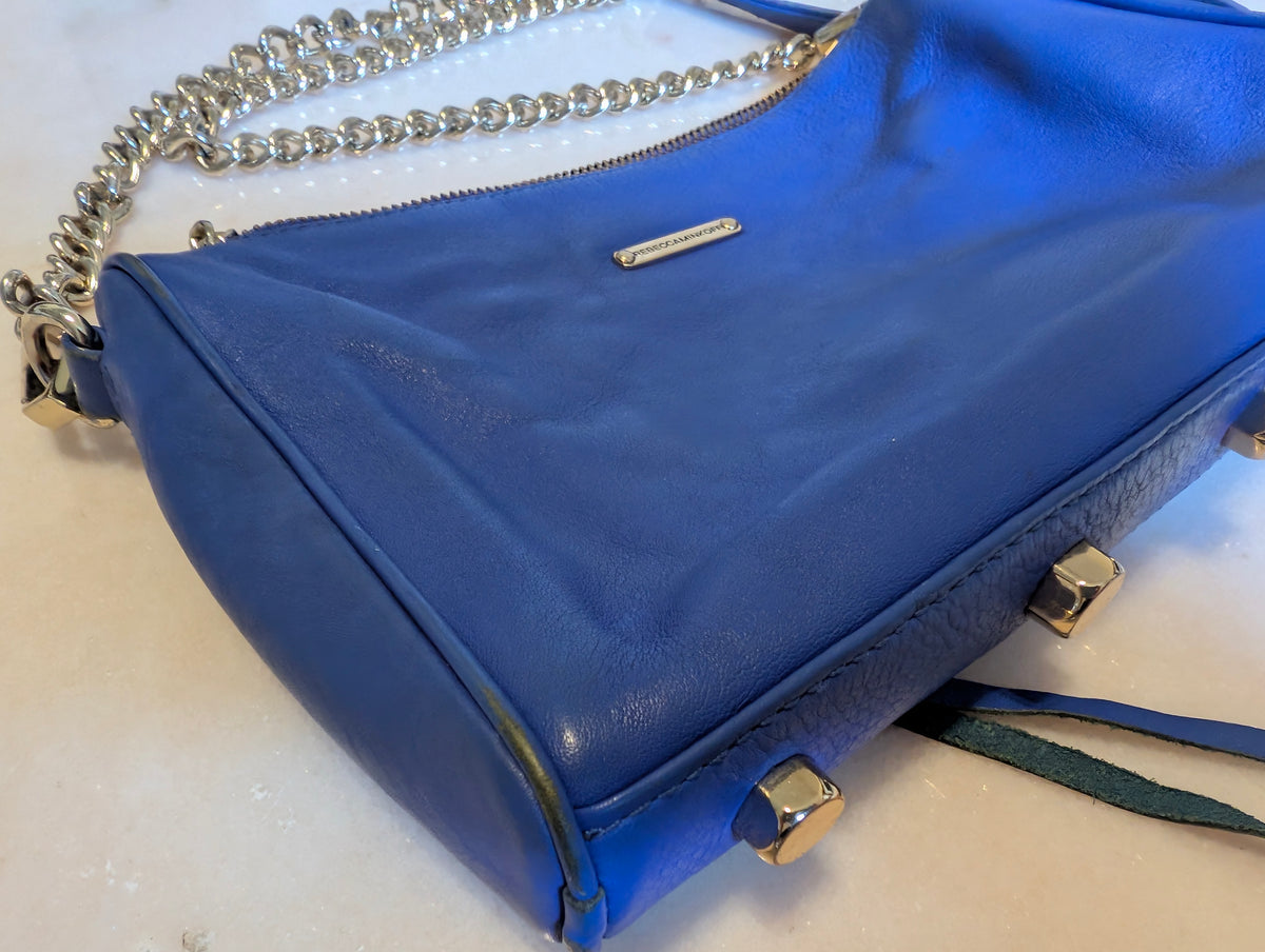 Rebecca Minkoff Blue Leather Crossbody Bag