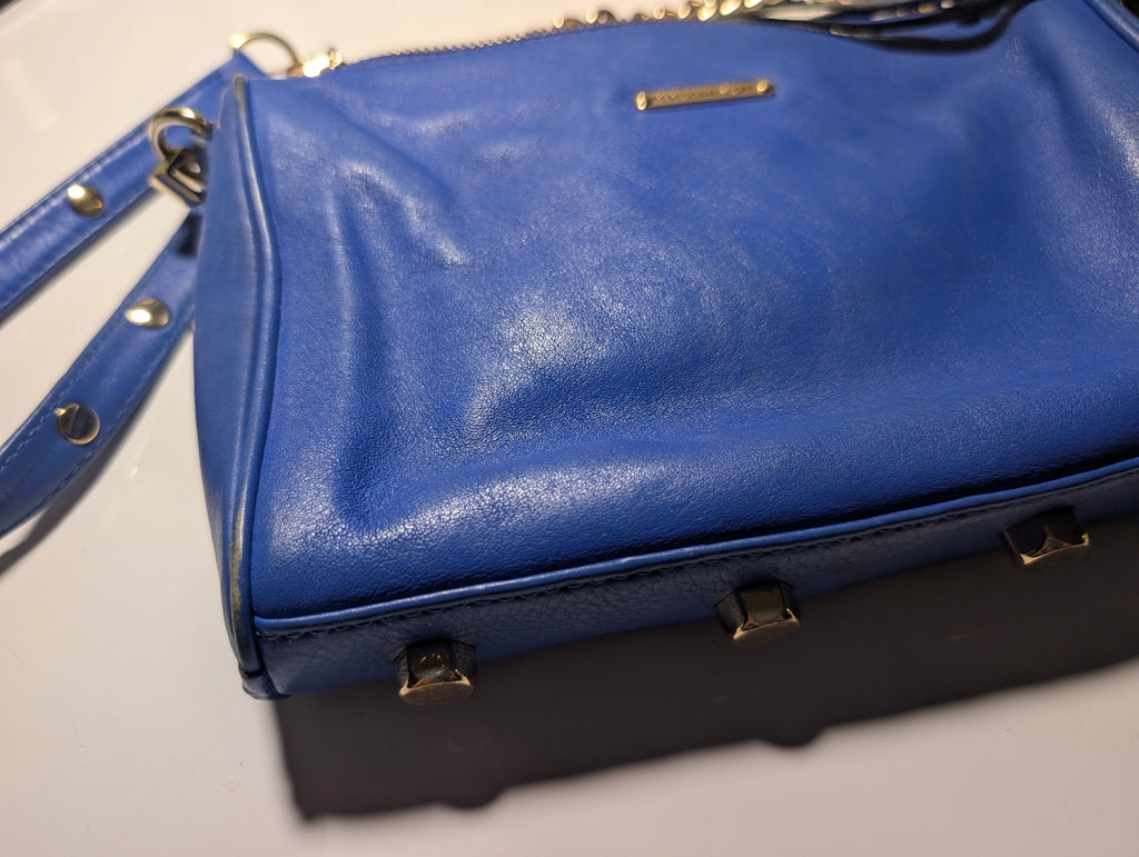 Rebecca Minkoff Blue Leather Crossbody Bag