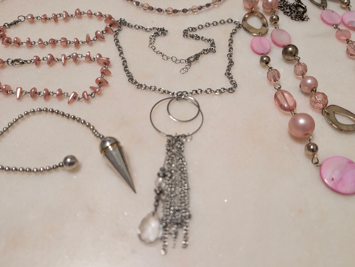 Vintage Jewerly Bundle: Conquette Pink Style