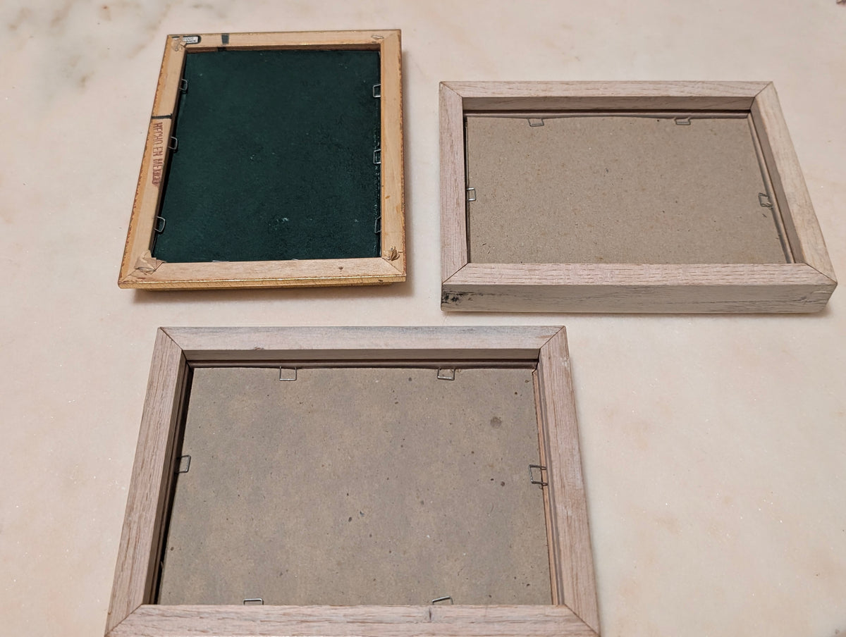 Vintage Lisi Martin Christmas Framed Prints Set of 3 Pictura Grafiska Sweden