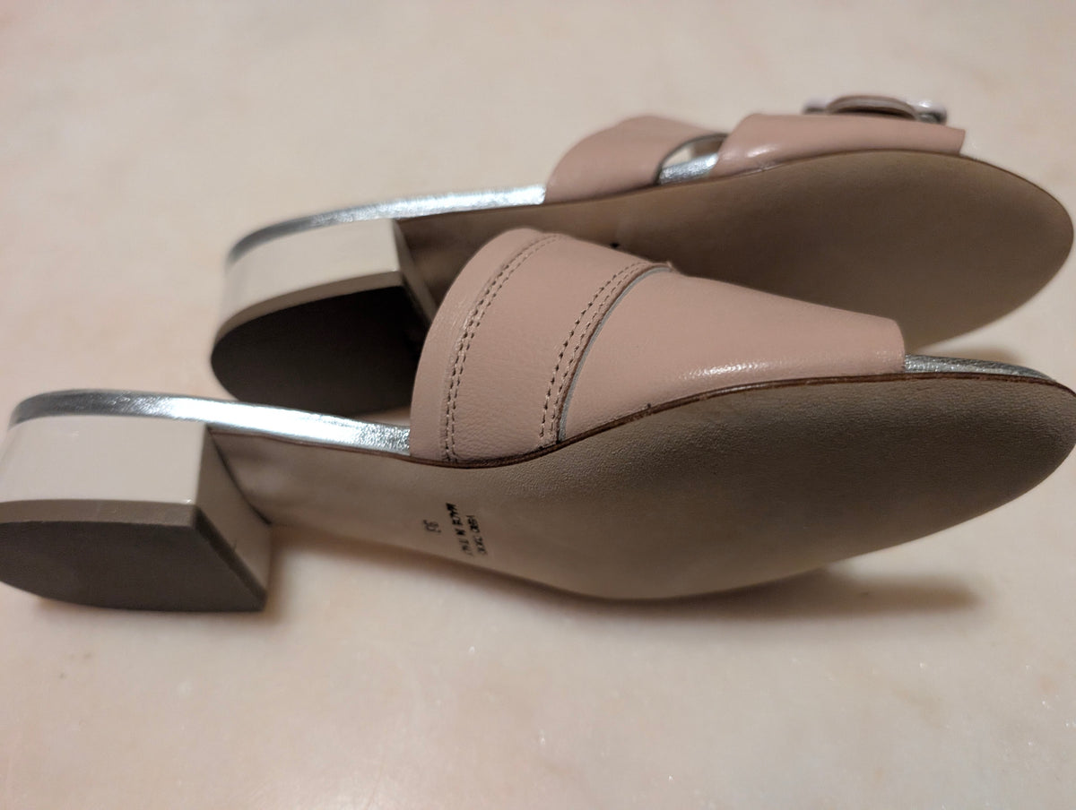 Clorinda Antinori Made in Italy Leather Slide Sandals – EU 36 / US 5.5