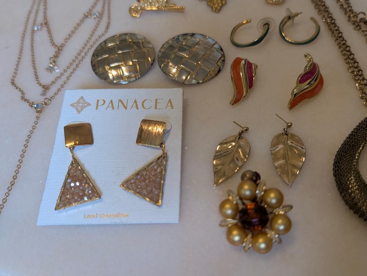 Vintage Gold-Tone  Jewerly Bundle