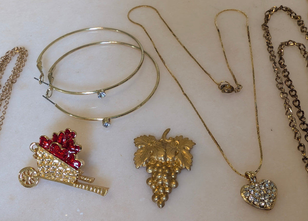 Vintage Gold-Tone  Jewerly Bundle