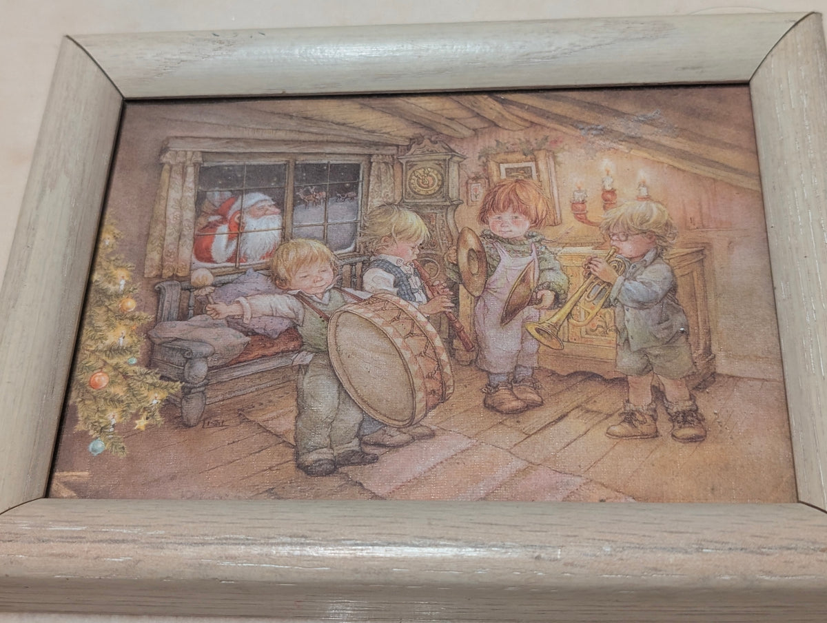 Vintage Lisi Martin Christmas Framed Prints Set of 3 Pictura Grafiska Sweden