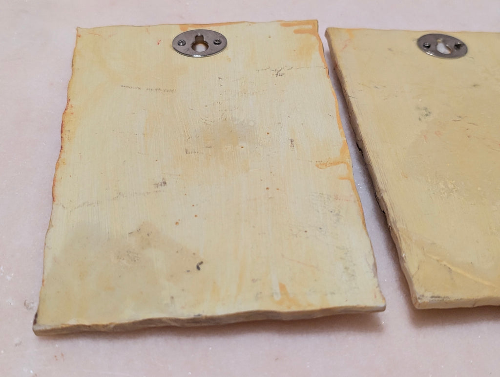 Set of 3 Vintage Durham 3D 'Fat Chef' Kitchen Wall Plaques Italian Restaurant