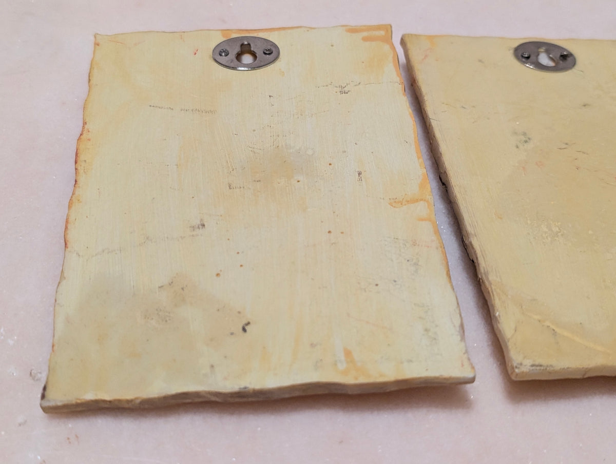 Set of 3 Vintage Durham 3D 'Fat Chef' Kitchen Wall Plaques Italian Restaurant